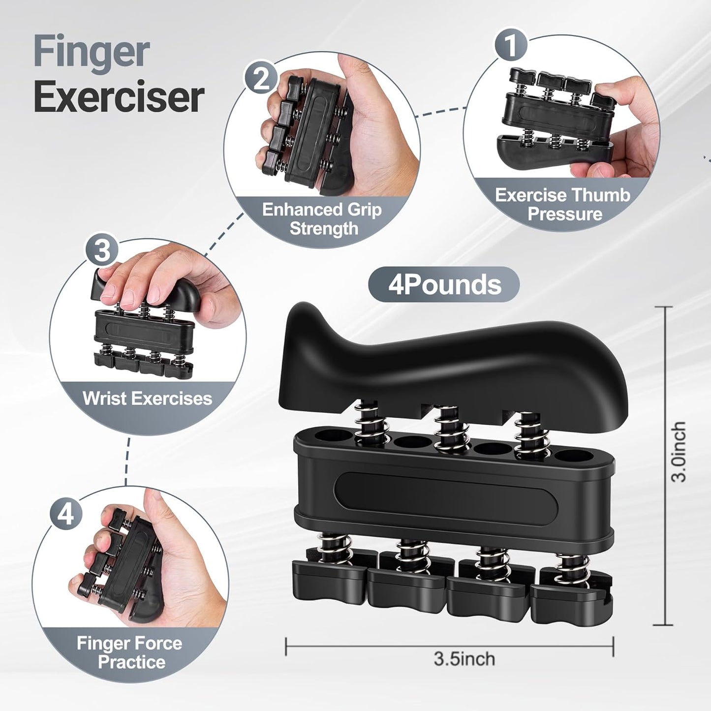 GripForceโข Pro Strength Kit: 5 Pcs Pack