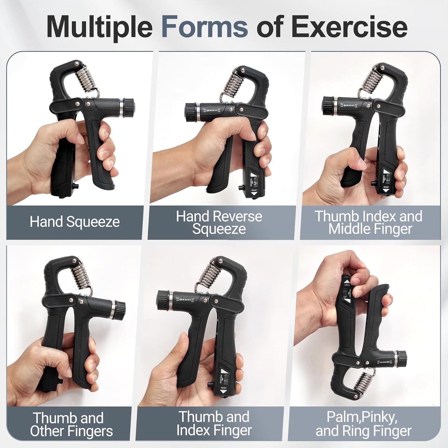 GripForceโข Pro Strength Kit: 5 Pcs Pack