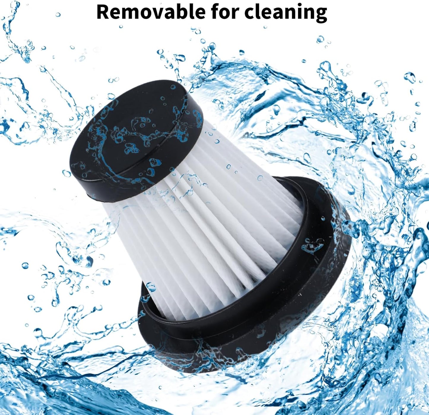 Portable Vacuum Cleaner, high-power 6000Pa (mini handheld vacuum - suction and blowing, dual-purpose)