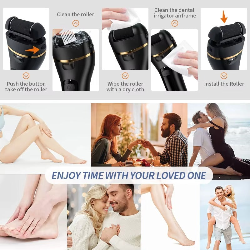 Electric Callus Remover Pedicure Kit For Smooth Feet