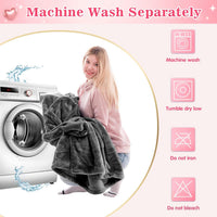 Wearable Blanket hoodie for Women and Men - Warm and Cozy Giant Blanket Hoodie