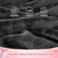 Wearable Blanket hoodie for Women and Men - Warm and Cozy Giant Blanket Hoodie