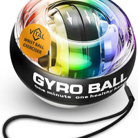 GripForce™ Power Ball: Wrist Strengthener & Forearm Trainer with Zinc Rotor Grip Strength Training