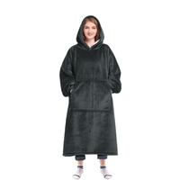 Wearable Blanket hoodie for Women and Men - Warm and Cozy Giant Blanket Hoodie