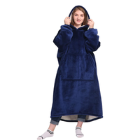 Wearable Blanket hoodie for Women and Men - Warm and Cozy Giant Blanket Hoodie