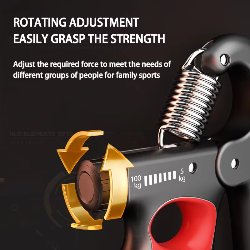 Grip Strength Trainer with Adjustable Resistance (5-100KG)