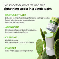 CACTOX PORE RELIEF: Instantly Tighten Pores & Reduce Puffiness in Seconds